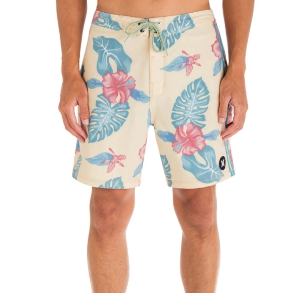 New Hurley Phantom Naturals Tailgate Men's Trunks Size 38
